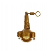 Грузило для риболовлі, маркерне, фарбоване, з вертлюгом, Булава, 50г